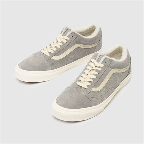 Damen Hellgrau Vans Old Skool Sneaker Schuh