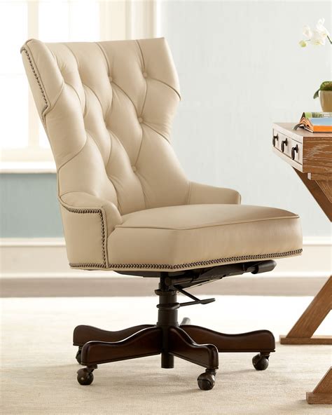 Top Grain Leather Chair | horchow.com