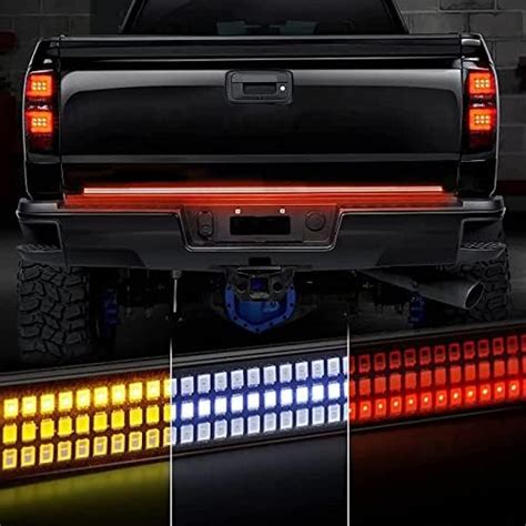 Amazon Amexmart Tailgate Light Bar Triple Row Led Tailgate