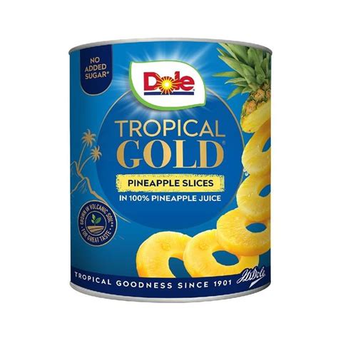 Felii De Ananas In Suc Propriu Kg Gold Dole