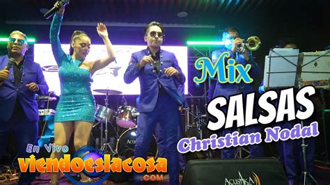 Christian Nodal Salsa Mix Yanet Butron Banda Kaliente En Vivo