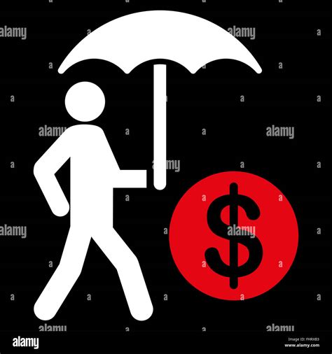 Financial Insurance Icon From Business Bicolor Set Stock Photo Alamy