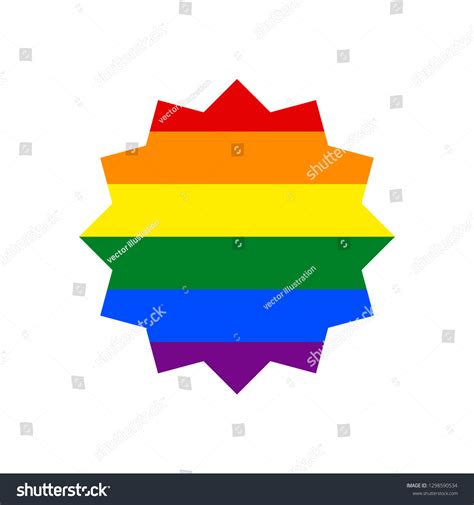 Dodecagonal Shape Lgbt Rainbow Pride Flag เวกเตอร์สต็อก ปลอดค่าลิขสิทธิ์ 1298590534