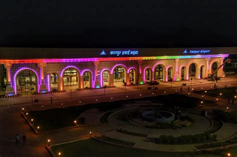 New Terminal Building of Kanpur Airport Inaugurated by UP CM Yogi ...