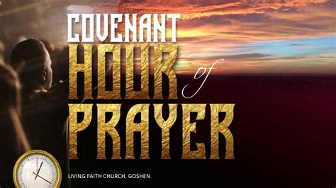 Covenant Hour Of Prayer September Lfc Goshen Youtube