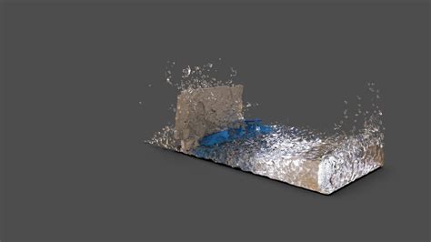 Keyshot Liquid Simulation Test Rendering Youtube