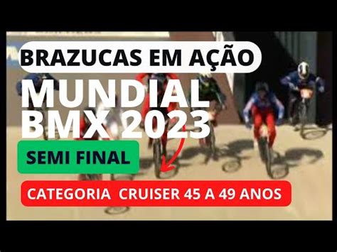 Brasileiro Ricardo Santos no Mundial de BMX Racing na categoría Cruiser