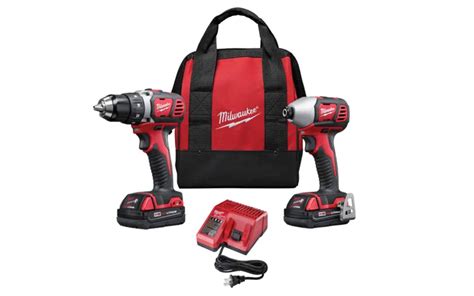 Milwaukee M18 Cordless Lithium-ion 2-Tool Combo Drill Kit