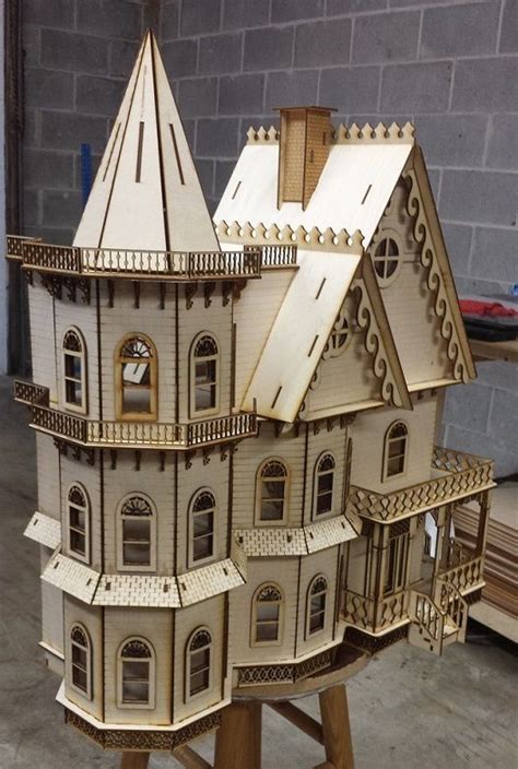 Leon Gothic Victorian 1 24 Scale Half Inch Scale Laser Cut Wood