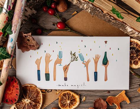 "Hands" Greeting Cards - Christmas Edition | Behance