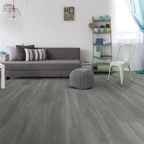 Silver Grey Oak Comfort Luxe 12mm Laminate 343966 Leader Floors