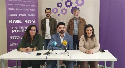 El Ferrolano Borja San Ram N Opta A Liderar Podemos Galicia Ante La