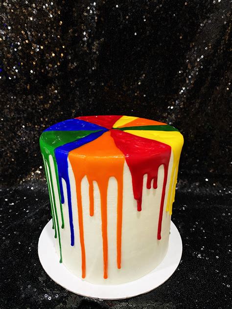 Lgbtq Pride Flag Cake