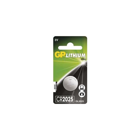 GP CR2025 3v Lithium Button Cell Battery For Button Cells