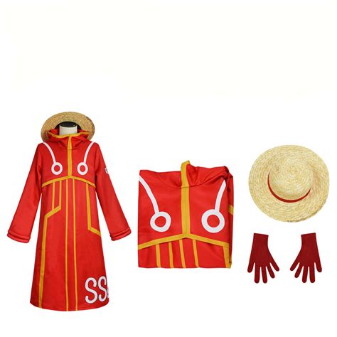 Anime One Piece 2024 Egghead Arc Monkey D Luffy Outfit Halloween Carn