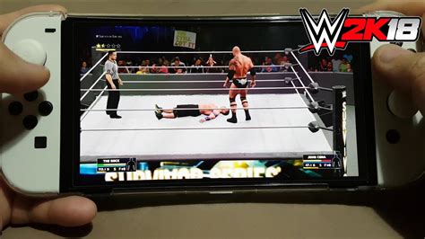 Wwe 2k18 On Nintendo Switch Oled Youtube