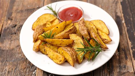 Receita de batata rústica na airfryer bem sequinha CenárioMT