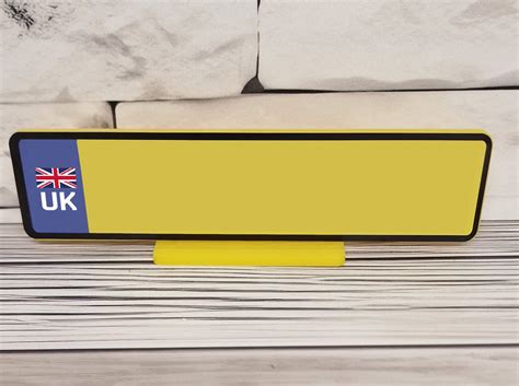 Reg Plate Vinyl And Optional Blank Fathers Day Manchester Craft Blanks