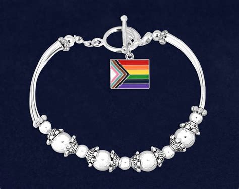 Daniel Quasar Flag Beaded Bracelets Wholesale Packs For Pride Parades