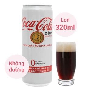 Nước giải khát Coca Plus lon 320ml giá tốt tại Bách hoá XANH