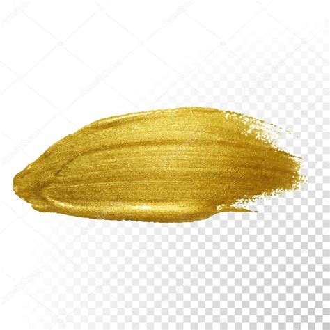 Gold Paint Brush Strokefreetoedit Paintbrush Transparent, 57% OFF