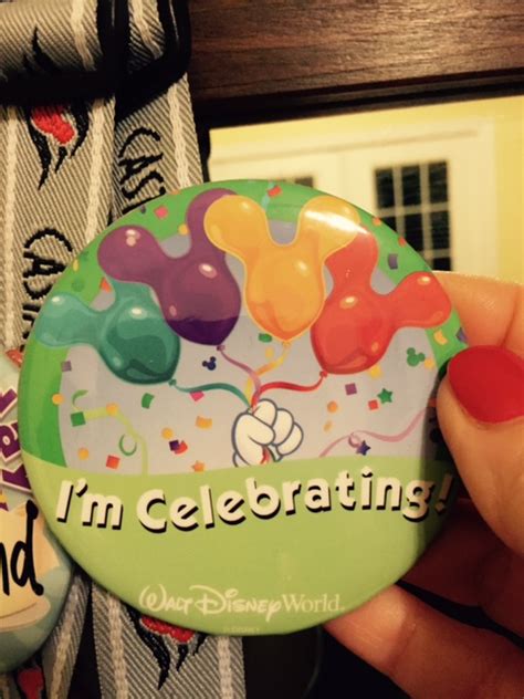 Disney Celebration Buttons Living A Disney Lifeliving A Disney Life