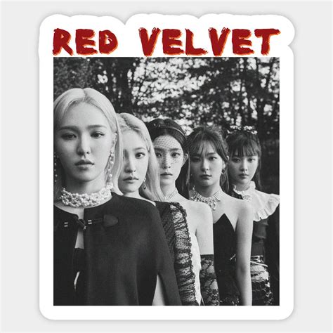 Red Velvet Joy By Primera Galery Red Velvet Velvet Hello Sticker