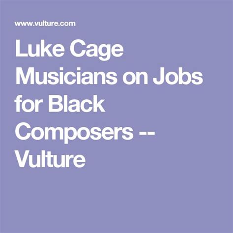 The Musicians Behind Luke Cage On Creating A Timeless Sound And The