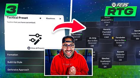 Best Custom Tactics Formation In Fc Ultimate Team Youtube