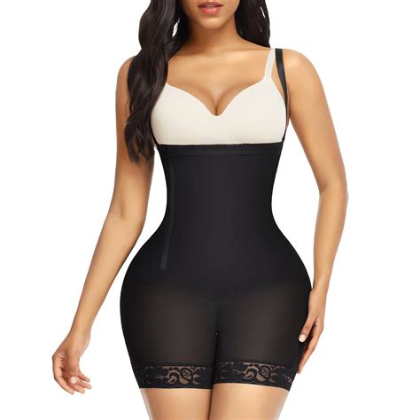 Feelingirl Women Shapewear Bodysuit Tummy Control Fajas Body Shaper For