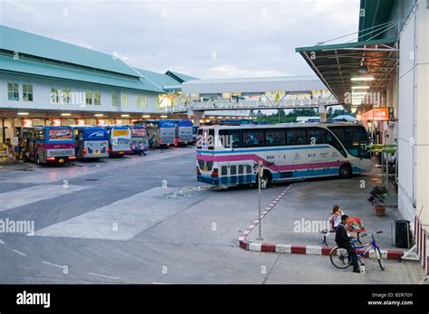 Southern Bus Terminal in Bangkok, Thailand Stock Photo - Alamy