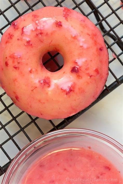 Baked Strawberry Donuts With Glaze Artofit