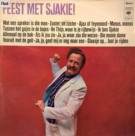 Sjakie Schram Feest Met Sjakie Lp Comp Club Akerrecords Nl