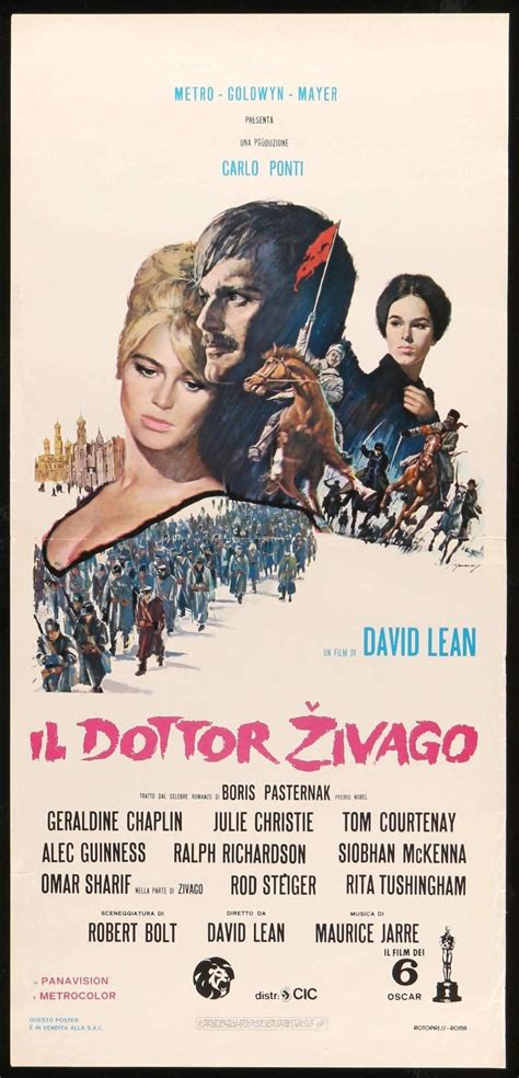 Doctor Zhivago 1965 Original R70s Italian Locandina Movie Poster