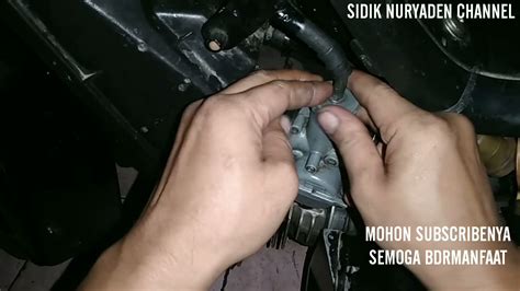 Cara Stel Setting Karburator Standar Yamaha Fiz R Dengan Tipe Basah