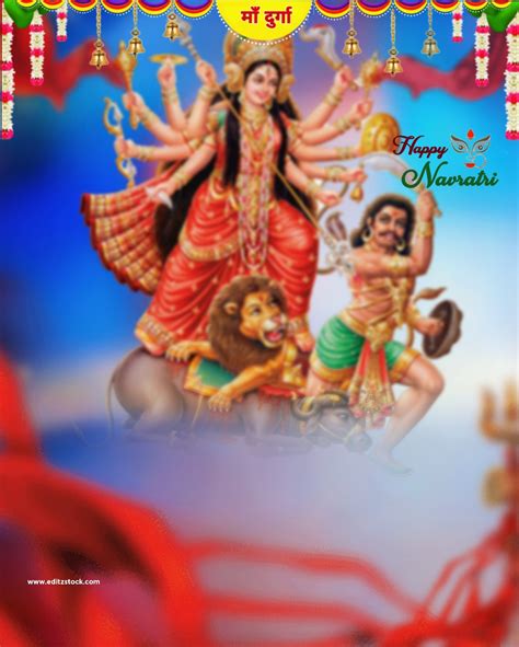 Happy Navratri Hd Background For PicsArt Editing