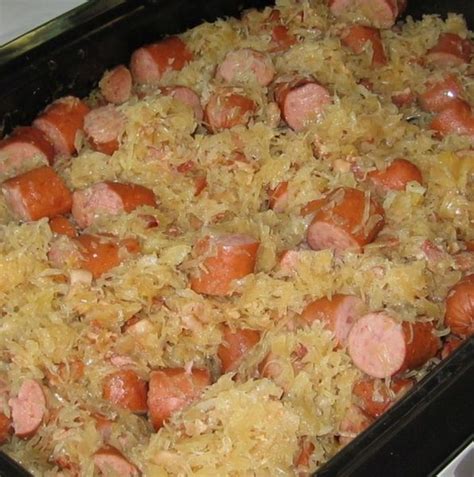 Polish Sausage And Sauerkraut Recipe Grandma S Homemade Goodness