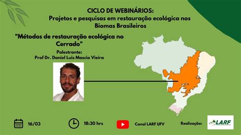 Webinário Métodos de restauração ecológica no Cerrado YouTube