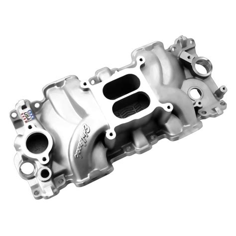 Edelbrock Performer Rpm Polished Dual Plane Intake Manifold