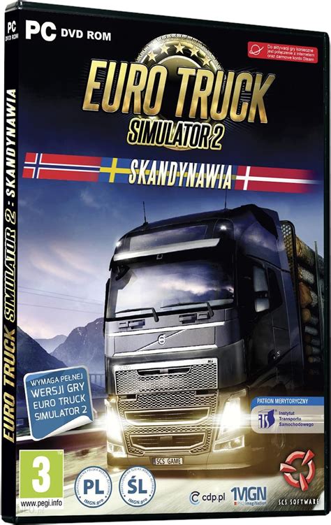 Euro Truck Simulator 2 Skandynawia Gra PC Ceneo Pl