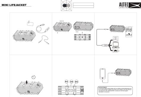 Altec Lansing Mini Life Jacket Manual English Pages