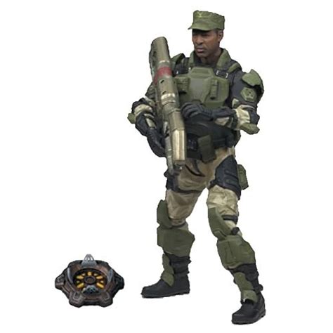 Halo Series 5 Sgt. Avery Johnson USNC Action Figure