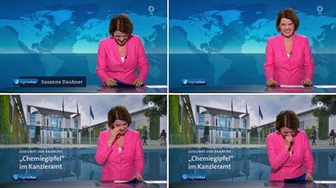 Susanne Daubner Propaganda Nach Lachanfall In Tagesschau So