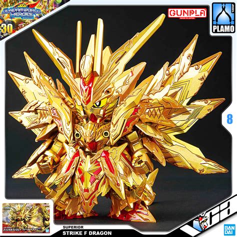 Bandai SD World Heroes SUPERIOR STRIKE FREEDOM DRAGON Inspired By