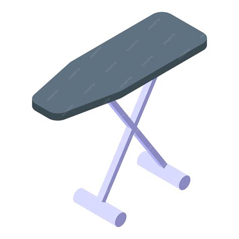 Premium Vector Ironing Board Icon Isometric Vector Electric Iron