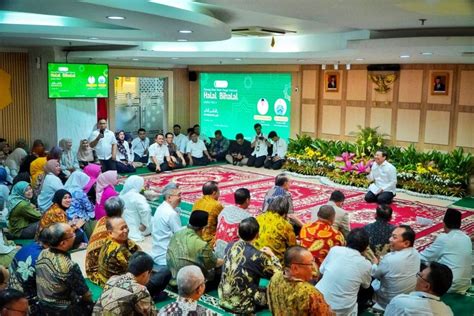 Halalbihalal Badan Pangan Nasional Kepala NFA Arief Prasetyo Adi