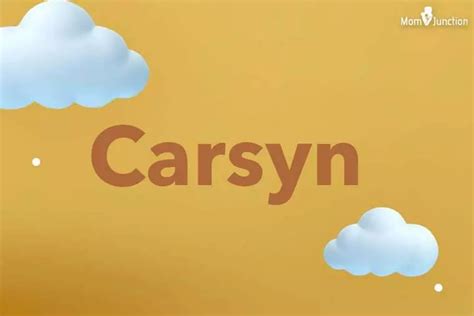 Carsyn Meaning Origin Popularity