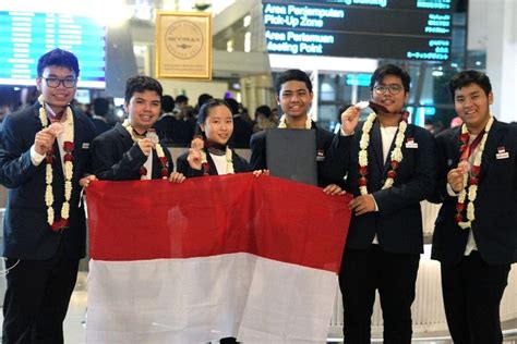 Foto 5 Siswa SMP Indonesia Raih Medali Di Olimpiade Sains