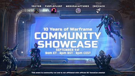 Years Of Warframe Anniversary Ft De Zach Medusacaptures