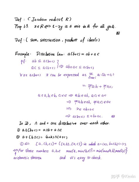 Atiyahandmacdonald Commutative Algebra笔记chap1 知乎